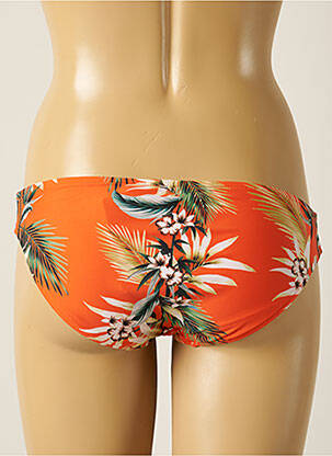 Bas de maillot de bain imprimé fantaisie orange SEAFOLLY femme