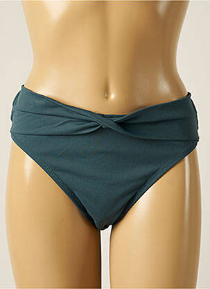 Bas de maillot de bain stretch culotte vert YSABEL MORA femme