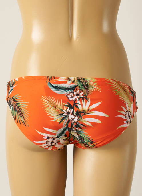 Bas de maillot de bain imprimé fantaisie orange SEAFOLLY femme
