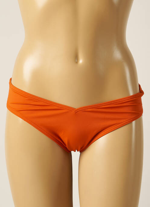 Bas de maillot de bain orange OLYMPIA pour femme