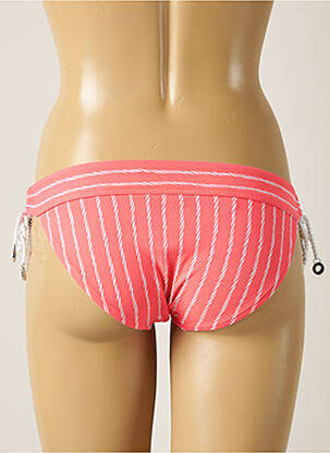 Bas de maillot de bain fermeture liens à nouer bikini rose SEAFOLLY femme