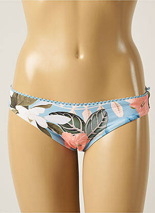 Bas de maillot de bain stretch culotte bleu SEAFOLLY femme