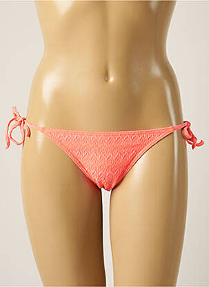 Bas de maillot de bain fermeture liens à nouer bikini rose HISTOIRE DE PLAGE femme