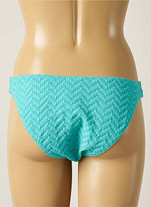 Bas de maillot de bain tissage texturé culotte bleu HISTOIRE DE PLAGE femme