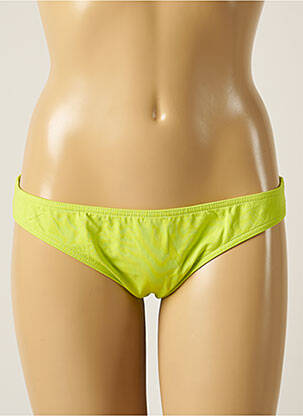 Bas de maillot de bain tissage satiné culotte vert HISTOIRE DE PLAGE femme