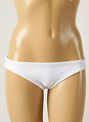 Bas de maillot de bain stretch culotte blanc SEAFOLLY femme