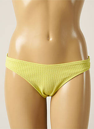 Bas de maillot de bain tissage texturé culotte vert SEAFOLLY femme