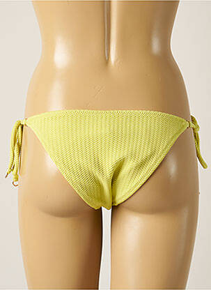 Bas de maillot de bain tissage texturé bikini vert SEAFOLLY femme