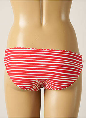 Bas de maillot de bain tissage satiné culotte rouge SEAFOLLY femme