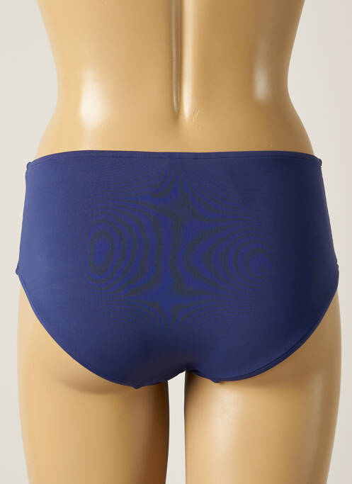 Bas de maillot de bain tissage satiné culotte bleu SEAFOLLY femme