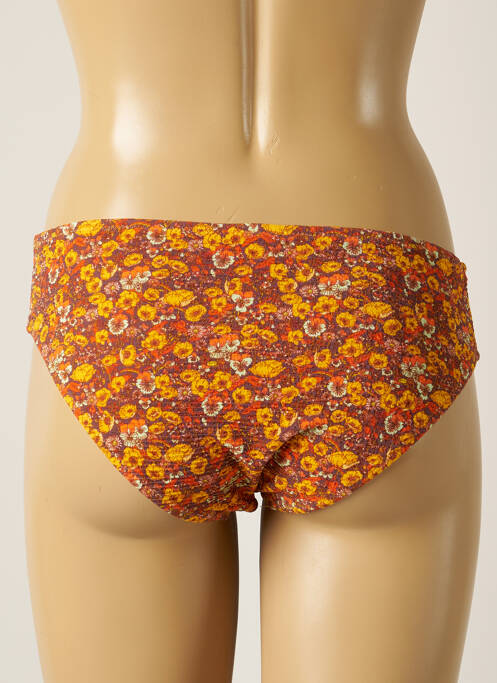 Bas de maillot de bain marron PIHA pour femme