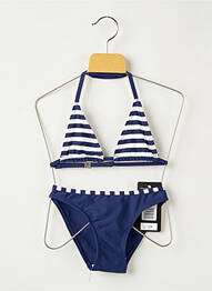 Maillot de bain 2 pièces stretch bleu SUN PROJECT fille