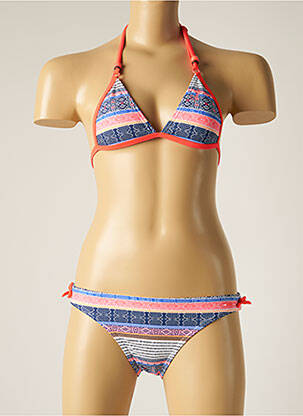 Maillot de bain 2 pièces stretch bleu PROTEST fille