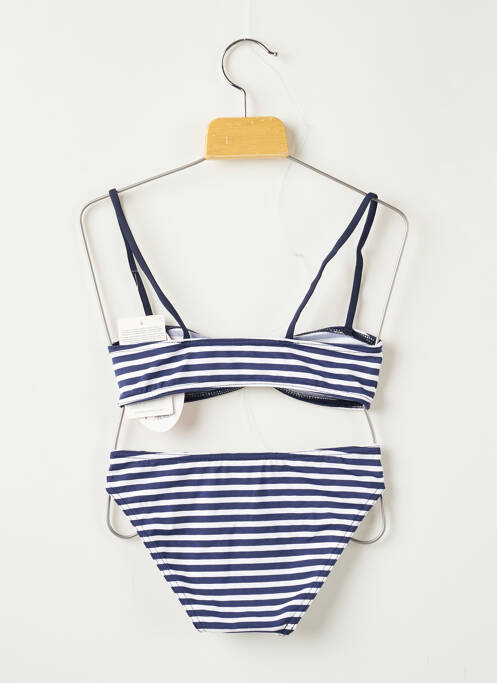 Maillot de bain 2 pièces bleu PLAGE DU SUD pour fille