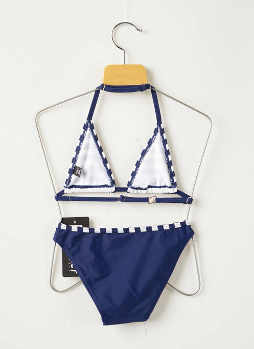 Maillot de bain 2 pièces bleu SUN PROJECT pour fille