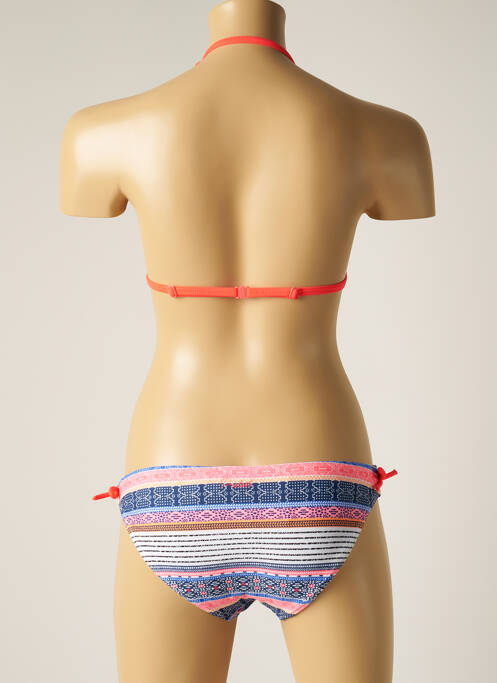 Maillot de bain 2 pièces imprimé fantaisie bleu PROTEST fille