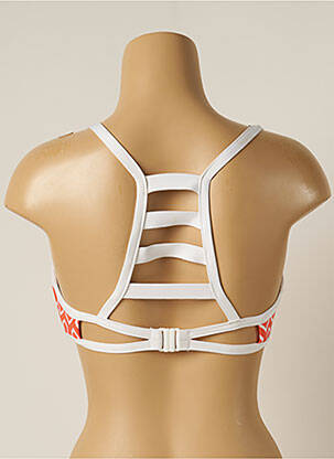 Haut de maillot de bain stretch haut soutien-gorge avec mousse de rembourrage amovible orange SEAFOLLY femme