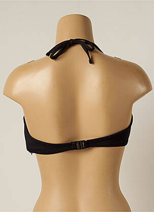 Haut de maillot de bain stretch haut bandeau noir YSABEL MORA femme
