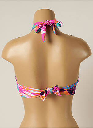 Haut de maillot de bain stretch haut soutien-gorge moulé rose SEAFOLLY femme