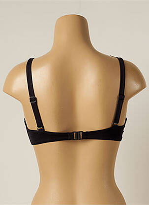 Haut de maillot de bain stretch haut soutien-gorge balconnet noir CHERRY BEACH femme