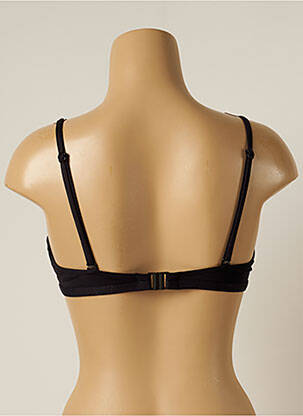 Haut de maillot de bain stretch haut soutien-gorge emboitant noir CHERRY BEACH femme