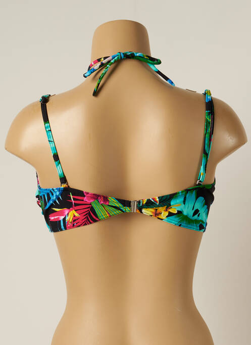 Haut de maillot de bain stretch haut bandeau noir SALÉE femme