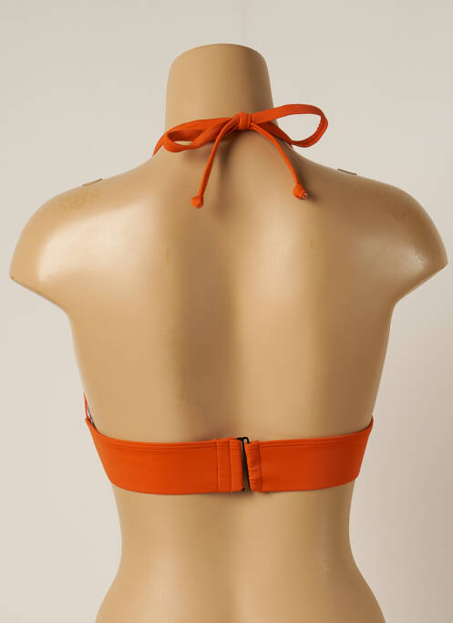 Haut de maillot de bain orange OLYMPIA pour femme