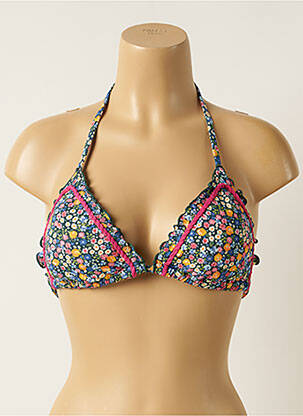 Haut de maillot de bain stretch haut soutien-gorge avec mousse de rembourrage amovible vert YSABEL MORA femme
