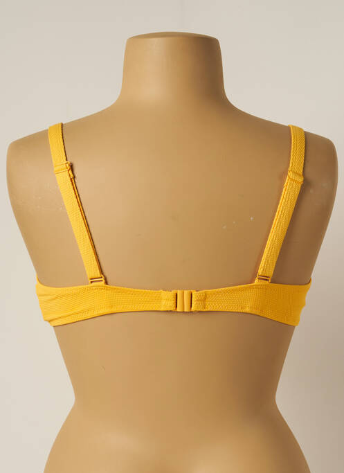 Haut de maillot de bain jaune YSABEL MORA pour femme