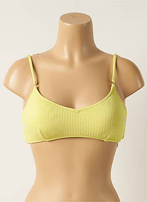 Haut de maillot de bain stretch haut soutien-gorge avec mousse de rembourrage amovible vert SEAFOLLY femme