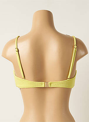 Haut de maillot de bain stretch haut soutien-gorge avec mousse de rembourrage amovible vert SEAFOLLY femme