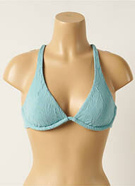 Haut de maillot de bain stretch haut soutien-gorge emboitant bleu SEAFOLLY femme