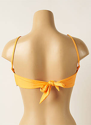Haut de maillot de bain stretch haut soutien-gorge avec mousse de rembourrage amovible orange SEAFOLLY femme