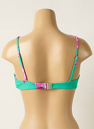Haut de maillot de bain stretch haut soutien-gorge emboitant vert SEAFOLLY femme