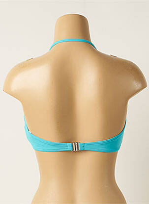 Haut de maillot de bain stretch haut bandeau bleu SEAFOLLY femme