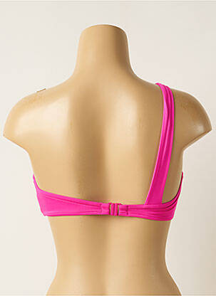 Haut de maillot de bain stretch haut bandeau rose SEAFOLLY femme