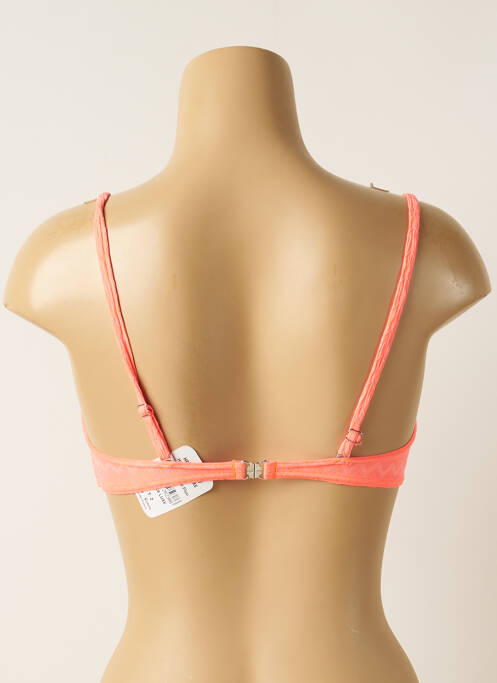 Haut de maillot de bain stretch haut bandeau orange HISTOIRE DE PLAGE femme