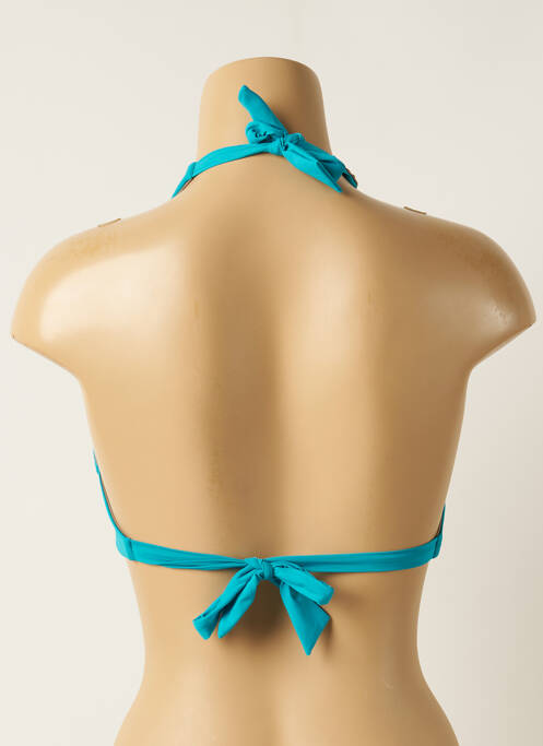 Haut de maillot de bain bleu KIWI pour femme