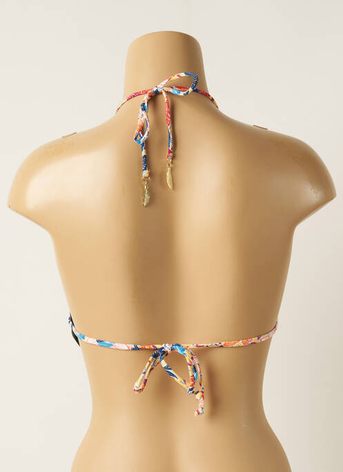 Haut de maillot de bain jaune PIHA pour femme