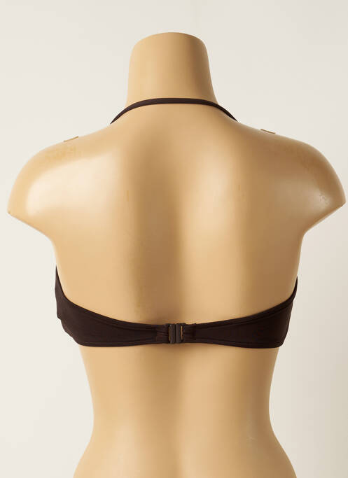 Haut de maillot de bain marron SEAFOLLY femme