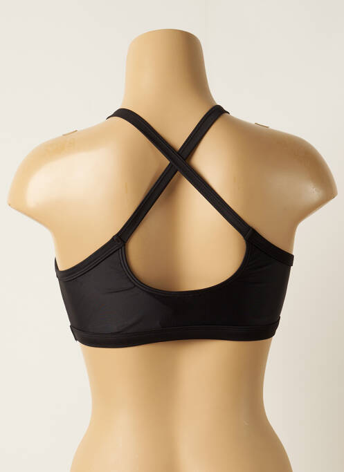 Haut de maillot de bain noir PIHA pour femme