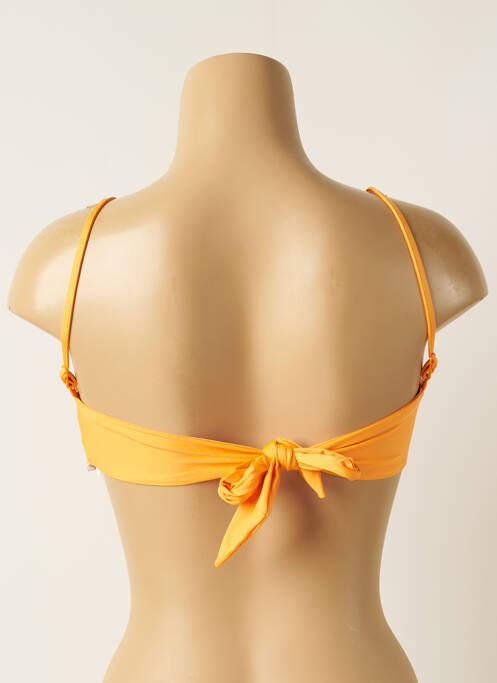 Haut de maillot de bain orange SEAFOLLY pour femme
