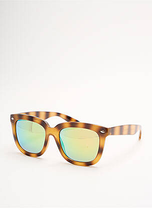 Lunettes de soleil imprimé fantaisie marron CITY VISION EYEWEAR homme