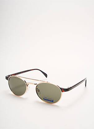 Lunettes de soleil imprimé fantaisie marron CITY VISION EYEWEAR femme