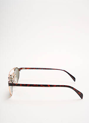 Lunettes de soleil imprimé fantaisie marron CITY VISION EYEWEAR femme