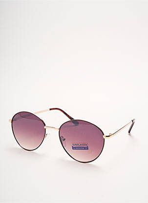 Lunettes de soleil imprimé fantaisie marron CITY VISION EYEWEAR femme