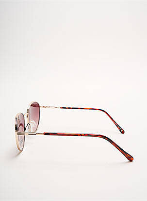 Lunettes de soleil imprimé fantaisie marron CITY VISION EYEWEAR femme