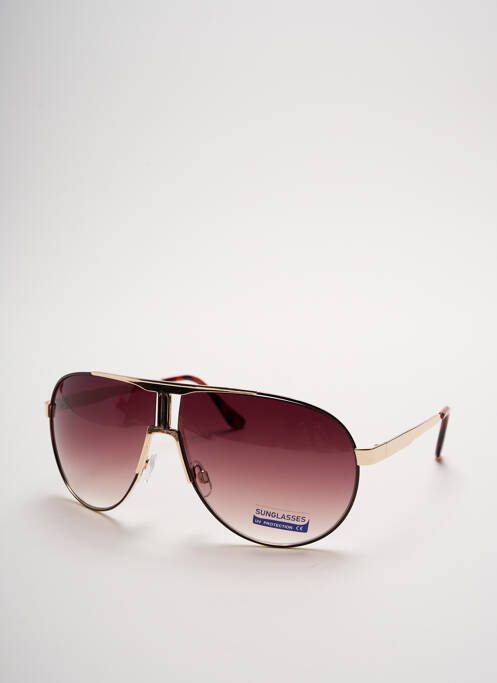 Lunettes de soleil imprimé fantaisie marron CITY VISION EYEWEAR femme