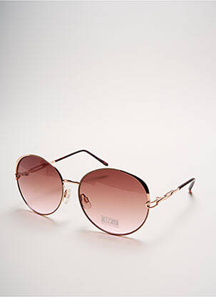 Lunettes de soleil imprimé fantaisie marron CITY VISION EYEWEAR femme