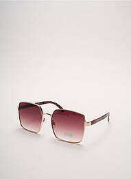 Lunettes de soleil imprimé animal rose CITY VISION EYEWEAR femme